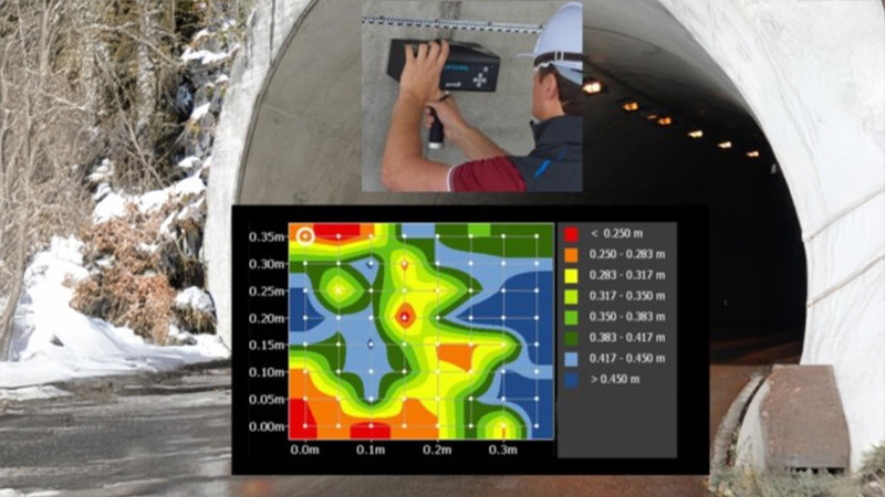 Beton Kalınlığı Ölçümü 